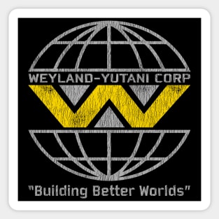 Weyland-Yutani Corp Worn out Sticker